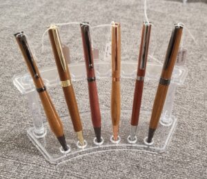 Handmade wooden pens